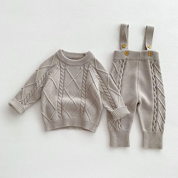Cozy Baby Knitting Outfit Set