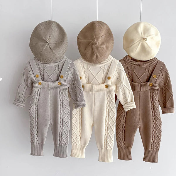 Cozy Baby Knitting Outfit Set