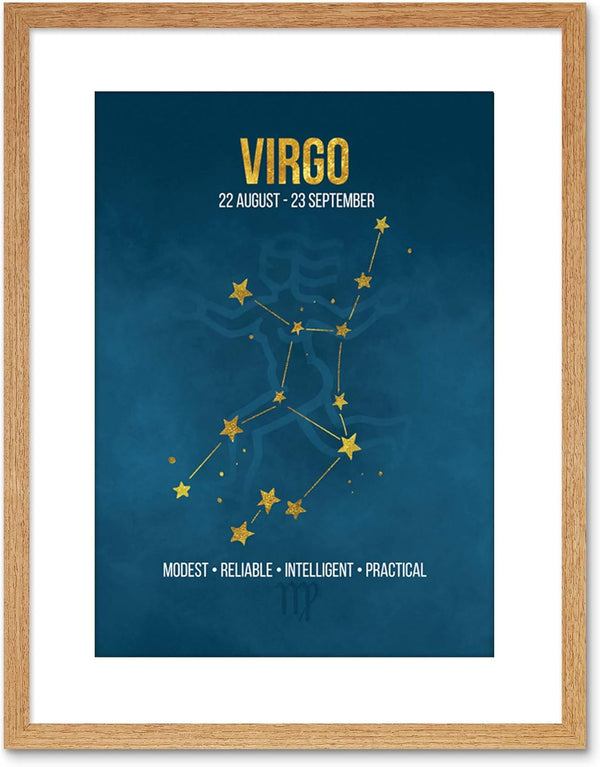 Virgo Zodiac Art Print