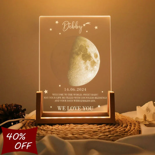 Personalized Moon Lamp