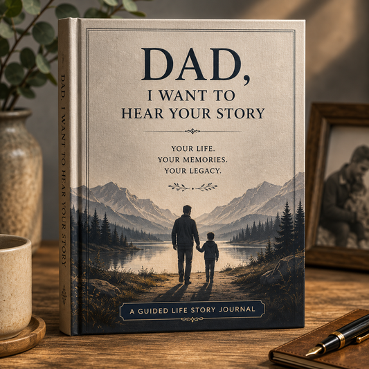 Personalized Dad's Story Journal