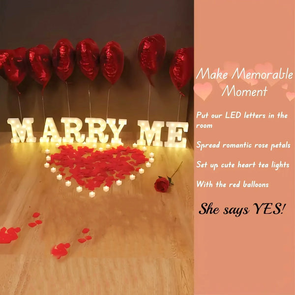 Romantic Proposal Essentials Kit