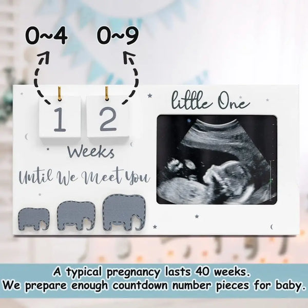 Charming Baby Countdown Frame